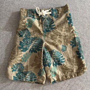 Lucky Brand Tropical Print Board Shorts - 5